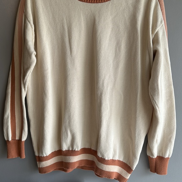 THE UPSIDE
Kickstart Boo striped cotton sweater size M great condition no flaws - Picture 8 of 11